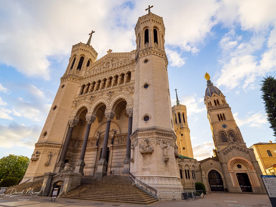 Morning at Fourvière Basilica