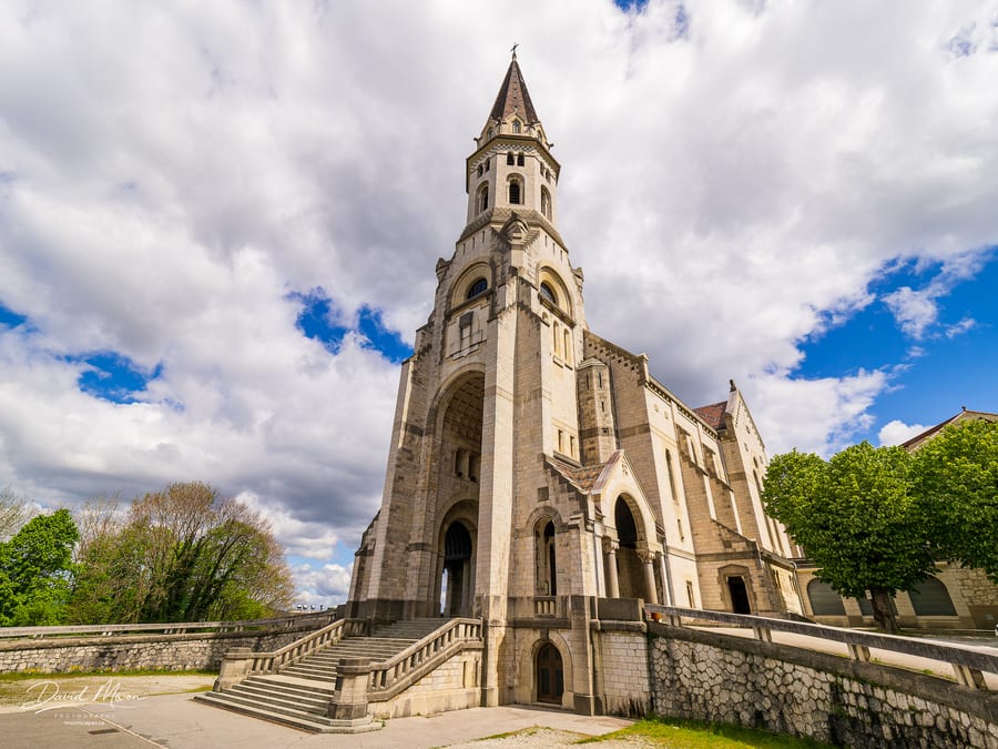 Façade of the Basilica of the Visitation