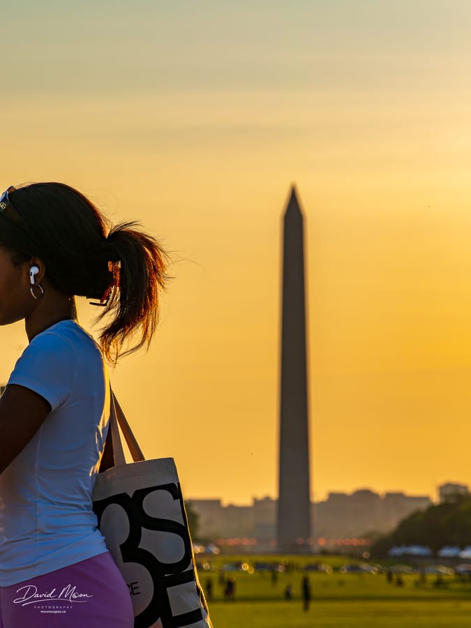 Washington Monument at Golden Hour