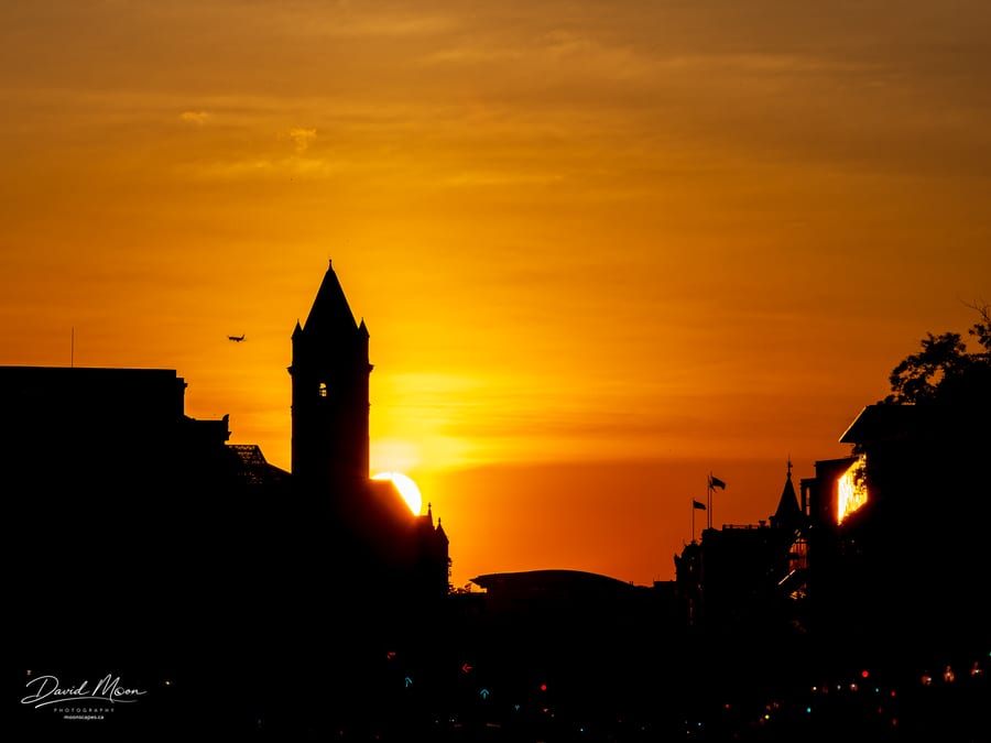 Smithsonian Castle at Sunset