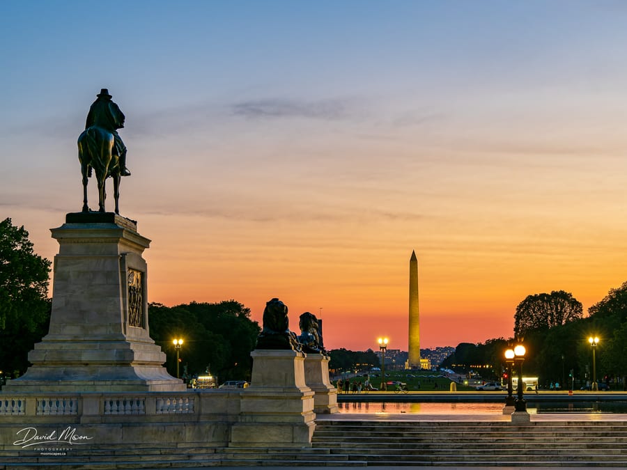 Grant and Washington Monuments