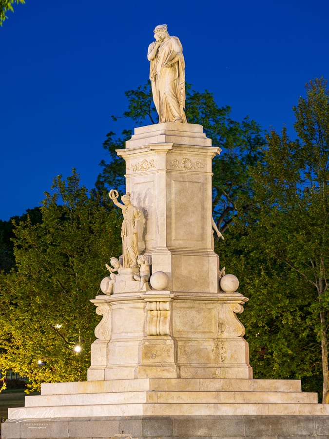 Peace Monument at Blue Hour