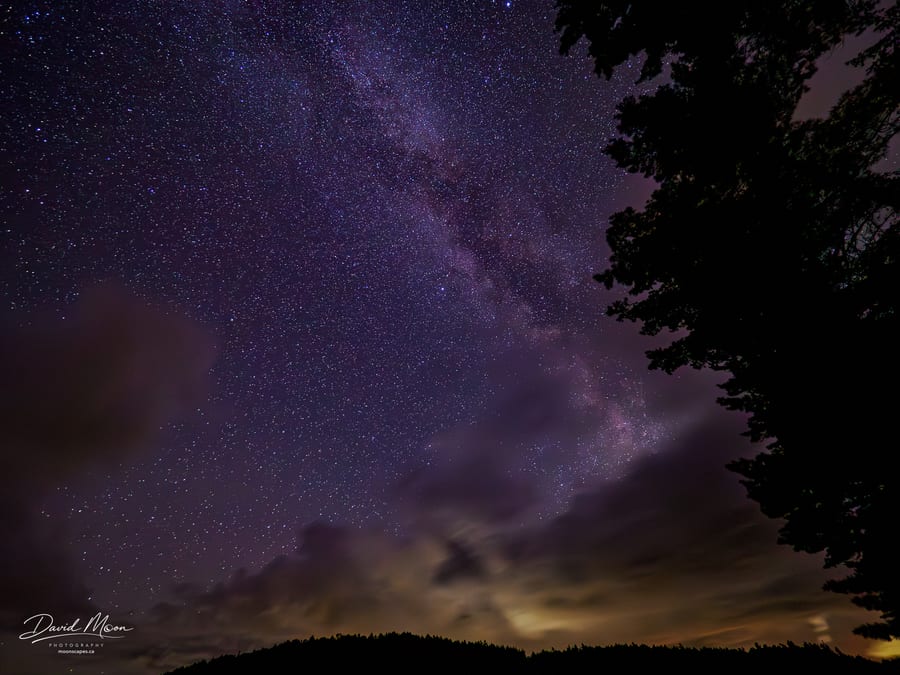 Milky Way over the Haliburton Highlands