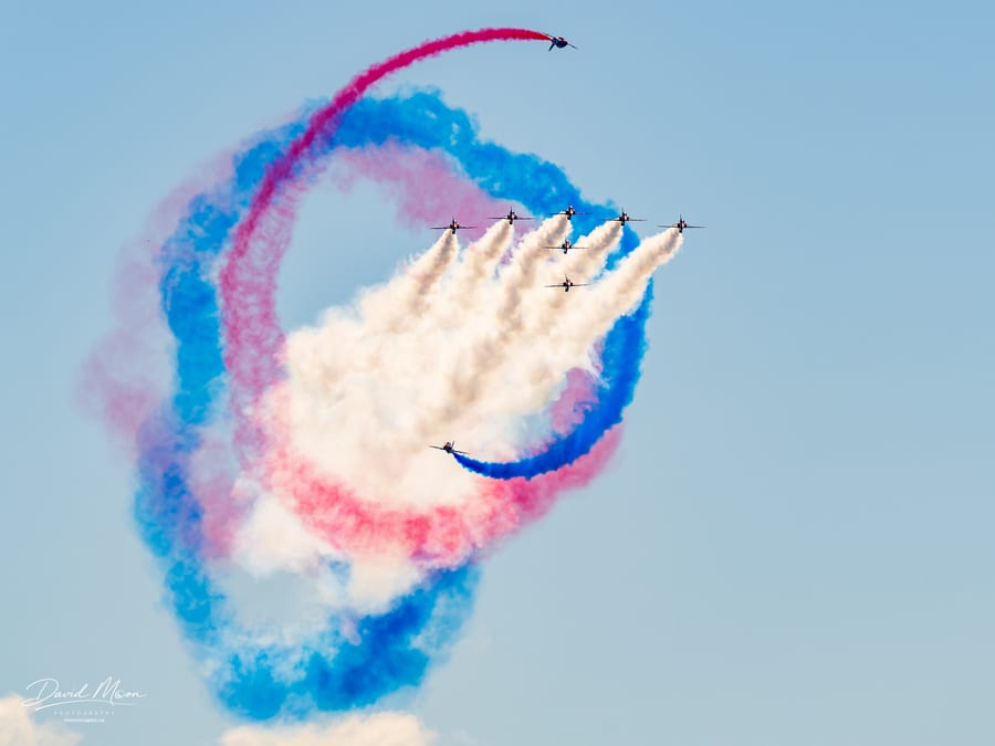 Loops around the Red Arrows