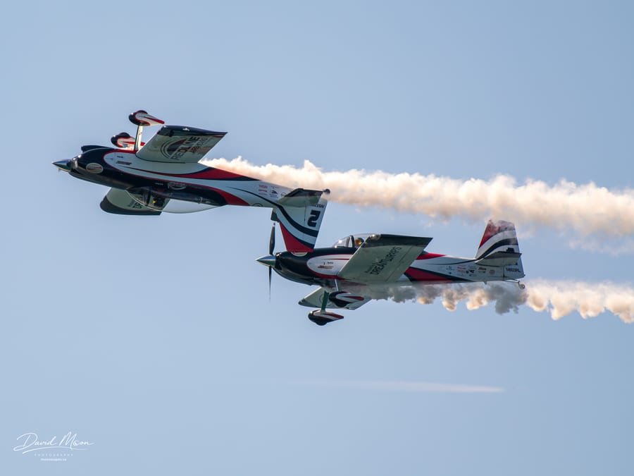 Inverted Redline Close Pass
