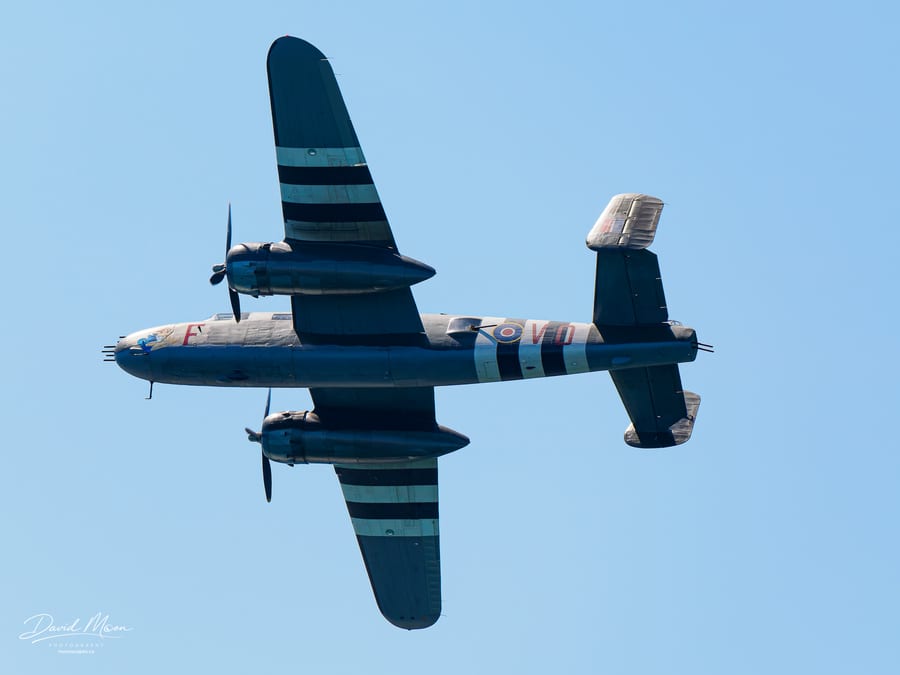 B-25 Mitchell Banking Pass