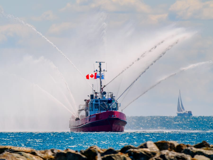 Fireboat Water Salute