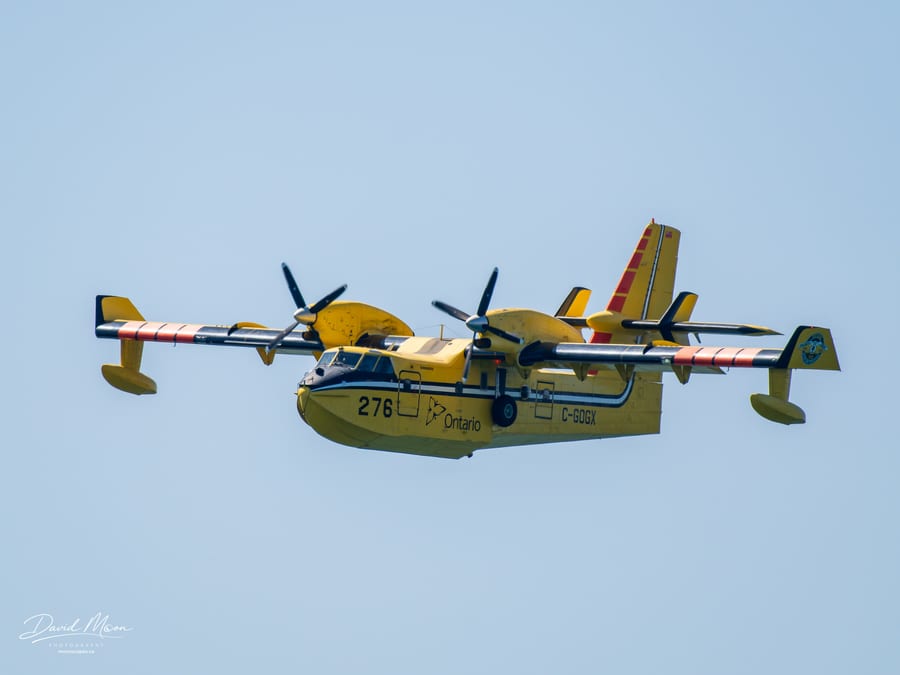 Ontario CL-415 Close Pass