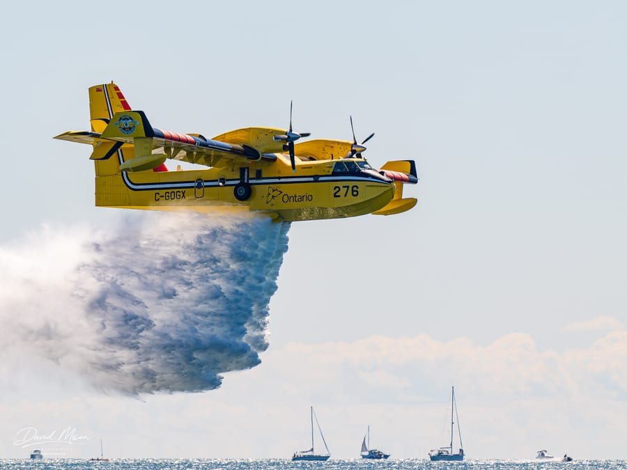 CL-415 Water Drop