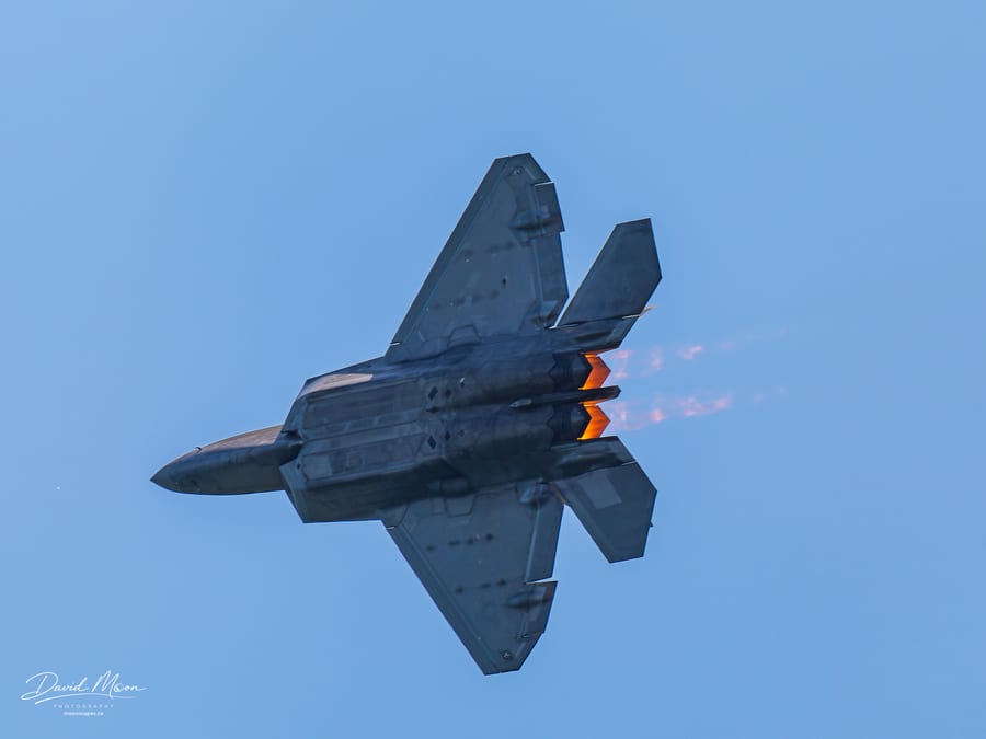 F-22 Raptor with Afterburners
