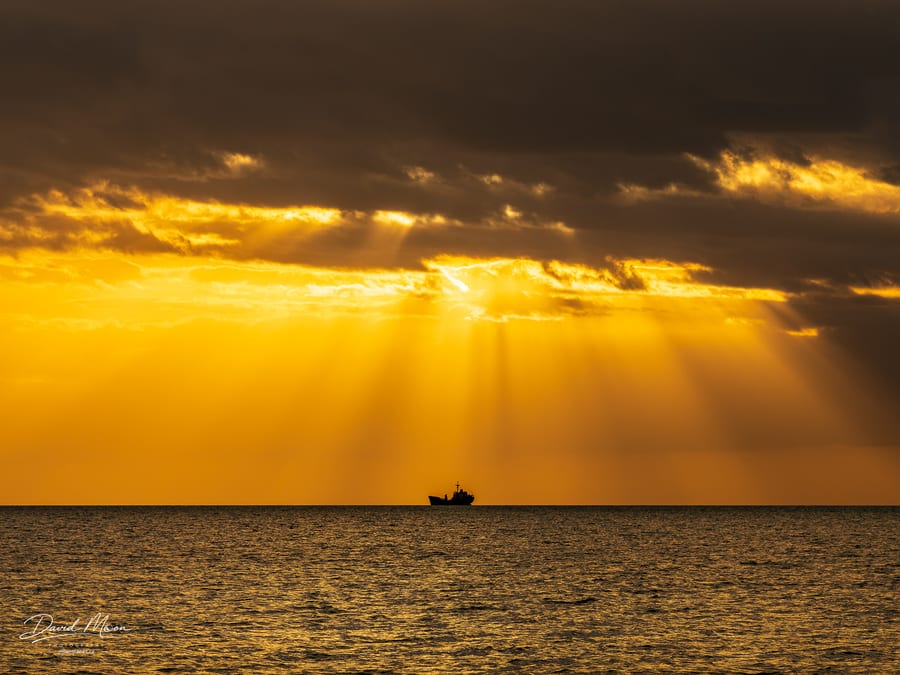 Rays over the Morning Sea