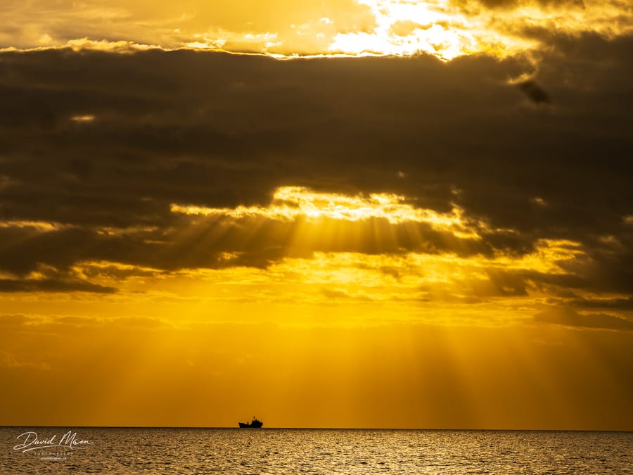 Ship beneath the Golden Break