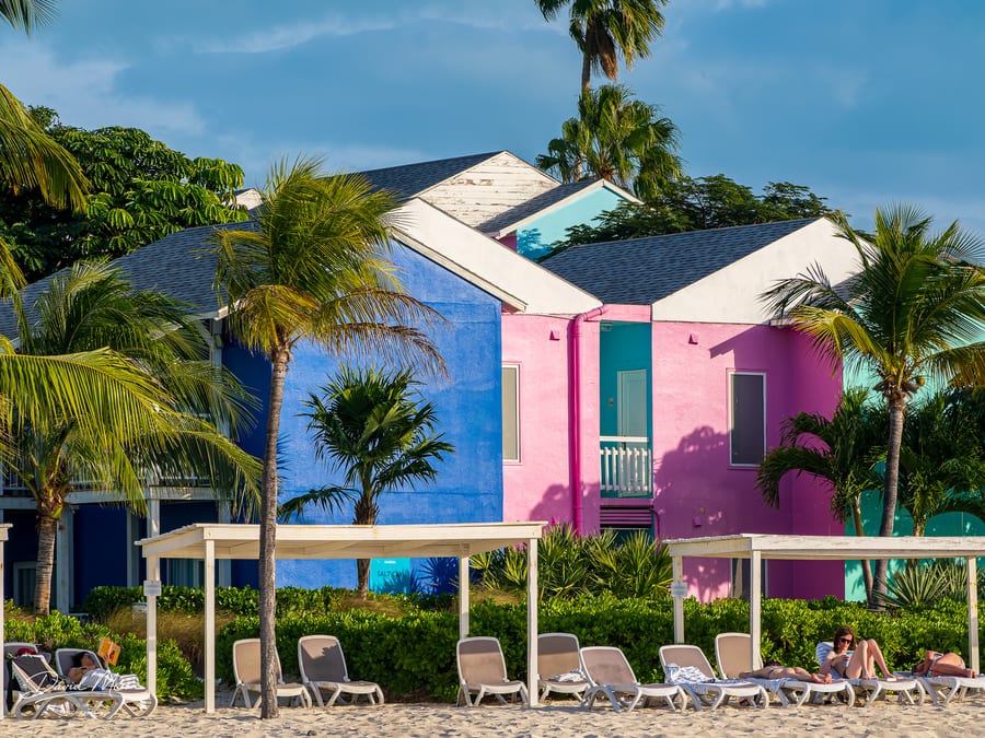 Colourful Villas at Grace Bay