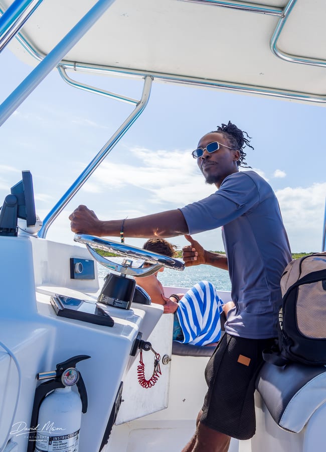 At the Helm of Ocean Vibes