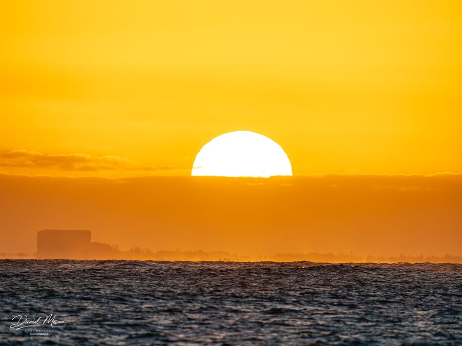 Half Sun on the Horizon