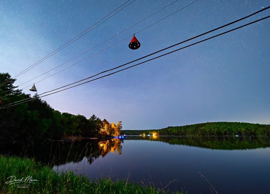 Night Lights across Little Kennisis