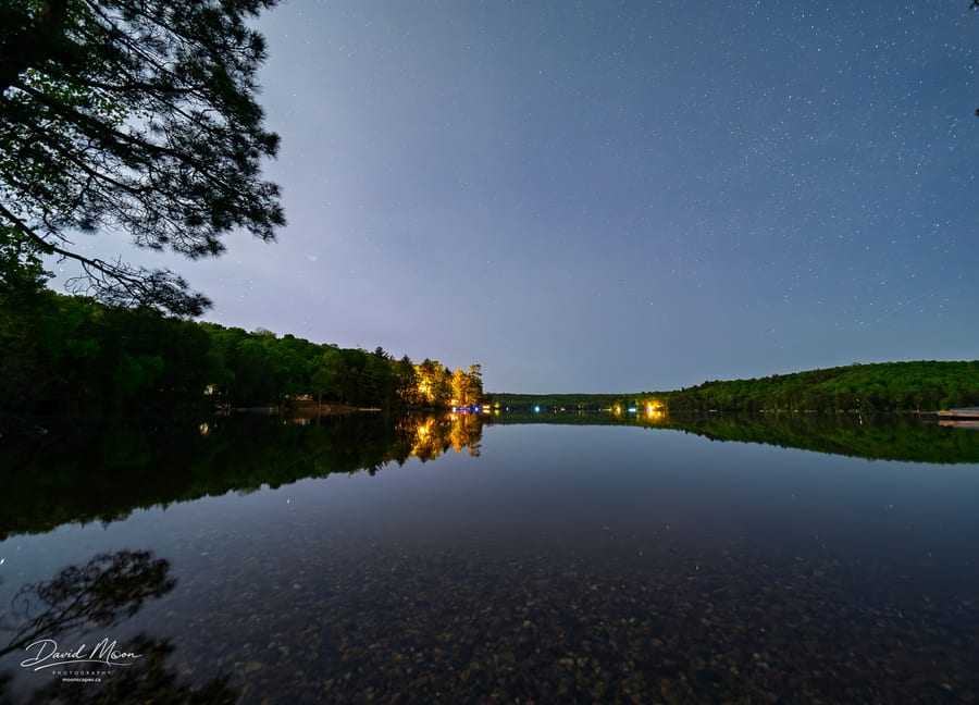 Star Reflections on the Lake