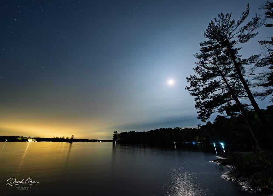 Moonlit Kennisis Lake