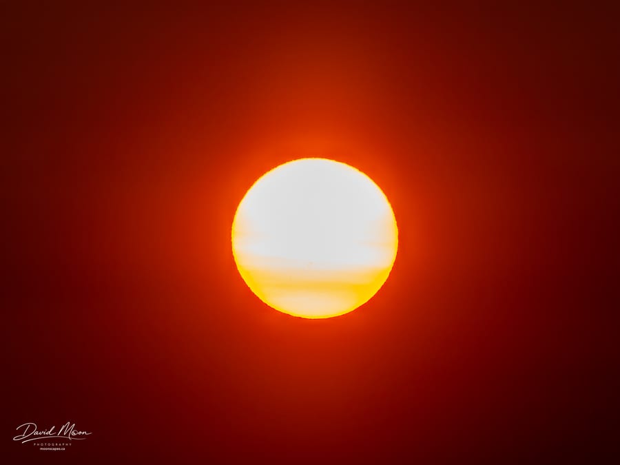 Sun through the Morning Haze