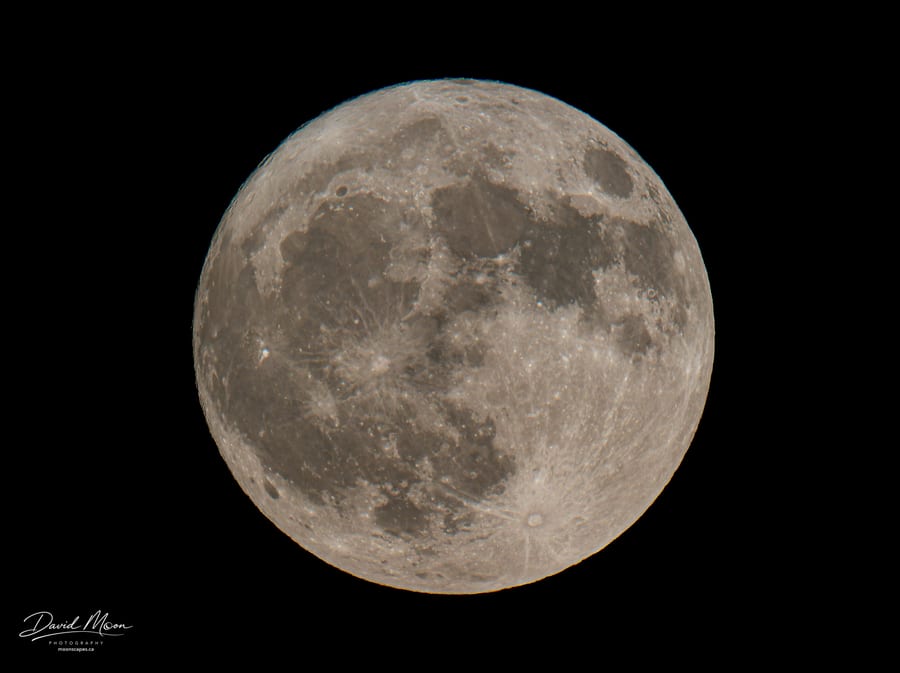 Full Moon in Detail