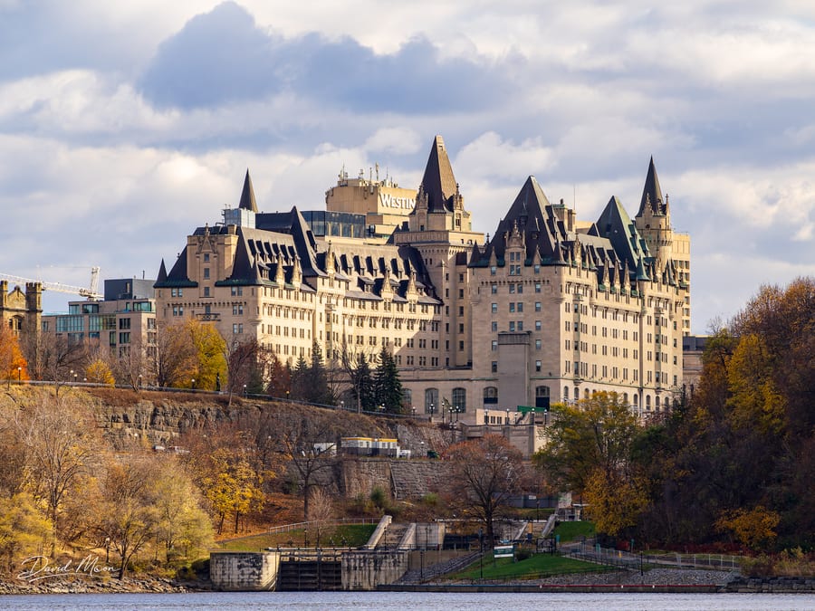 Château Laurier above the Locks