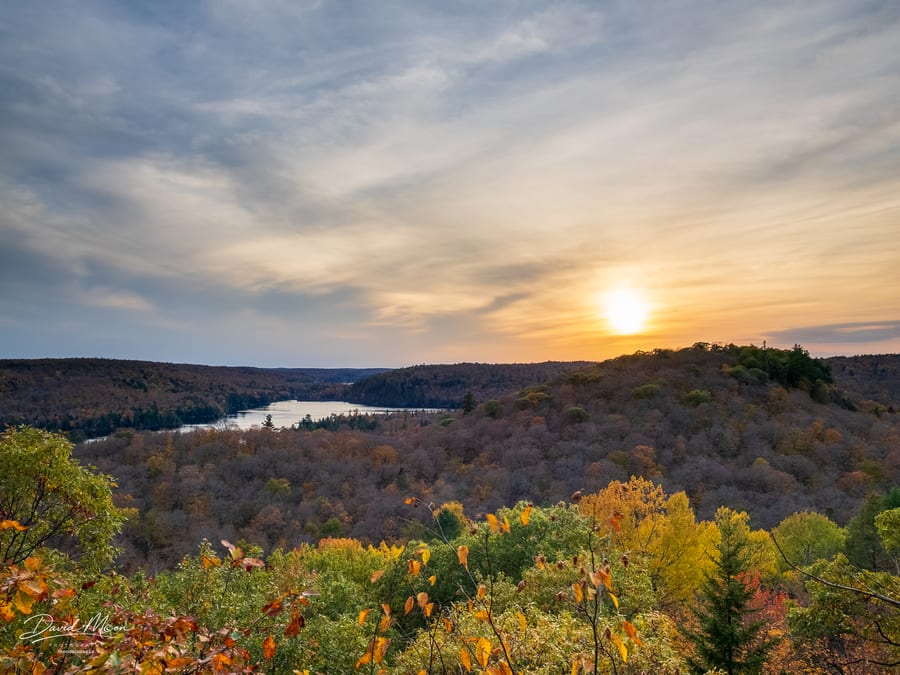 Evening at the Outlook