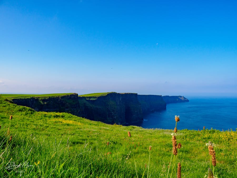 Cliffs of Moher in Blue
