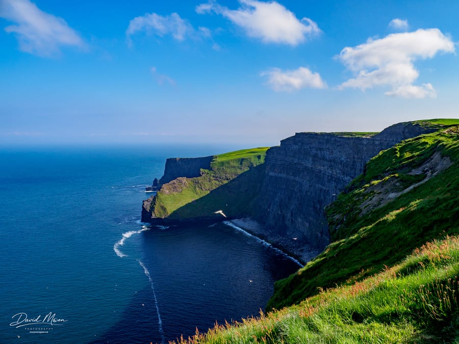 Cliffs of Moher and the Atlantic