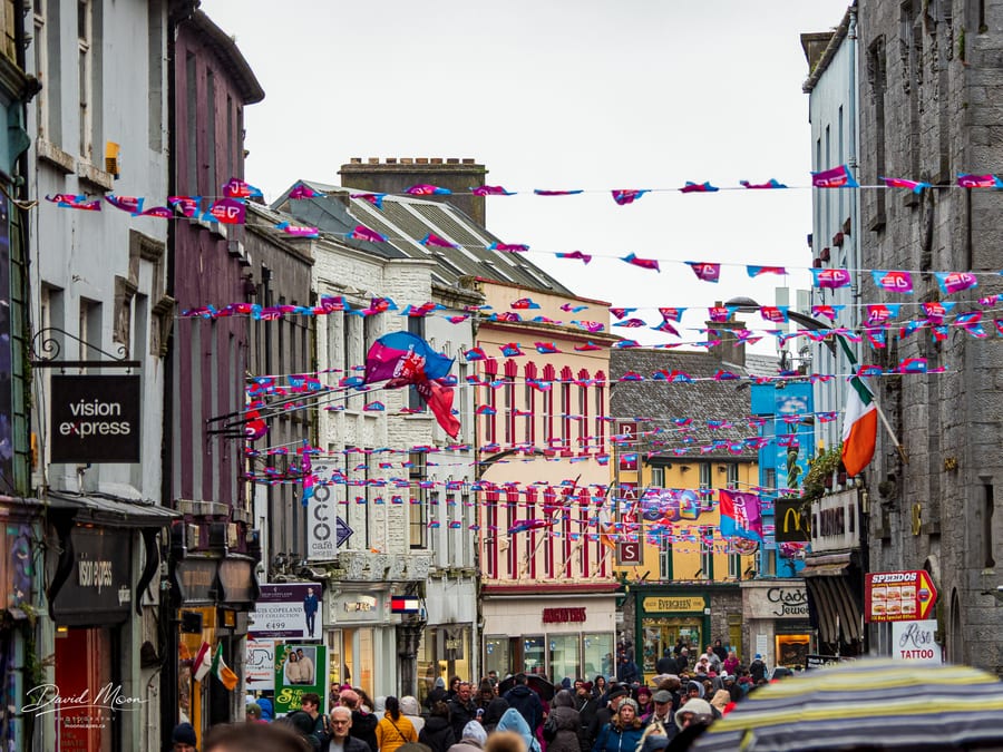 Festival Flags over Galway