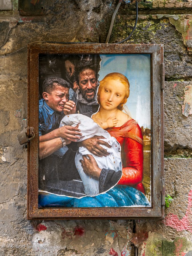 Street Art Portrait in San Lorenzo