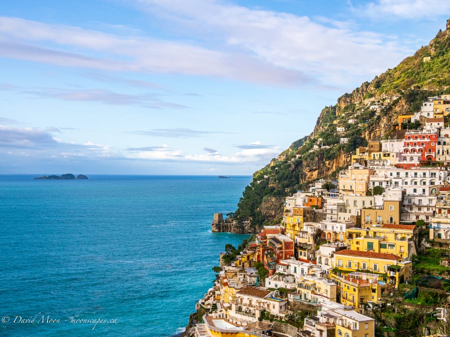 Positano Coastline View