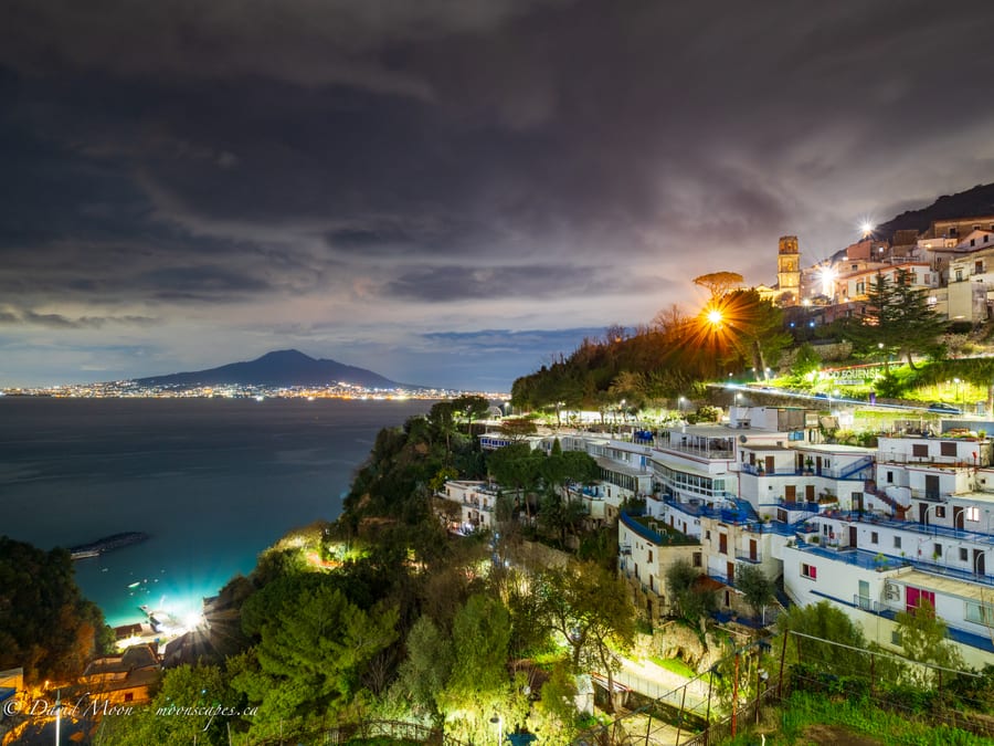 Night View from Vico Equense