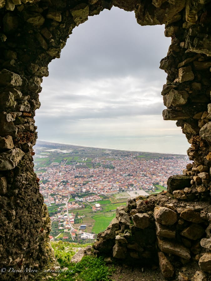 Window View from Mondragone Ruins