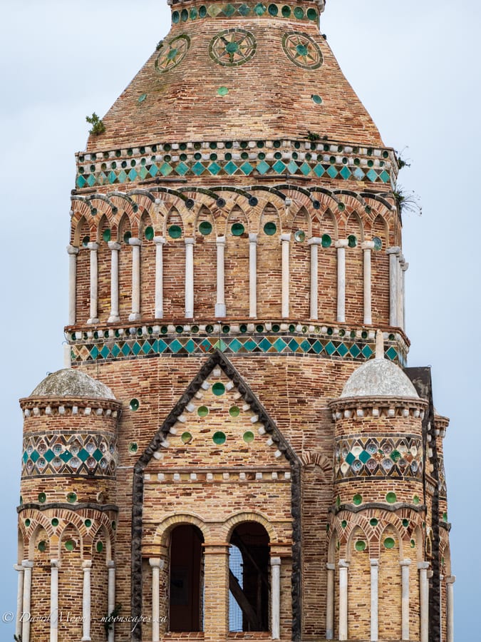 Patterned Bell Tower in Gaeta