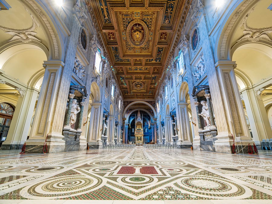 Interior of Saint John Lateran