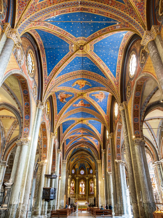 Blue Vaults of Santa Maria sopra Minerva