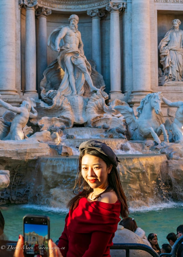 Trevi Fountain Moment