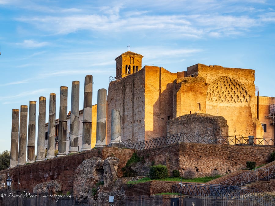 Forum Ruins in Morning Light