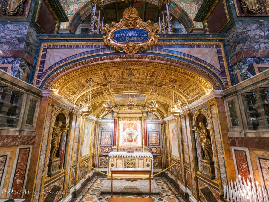 Altar at Saint Mary Major