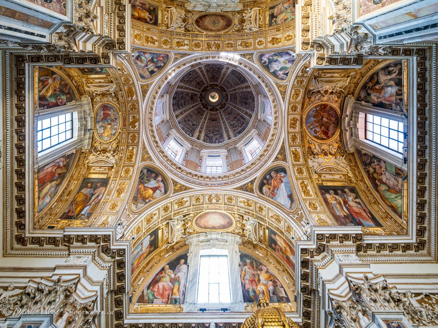 Ceiling Detail at Saint Mary Major