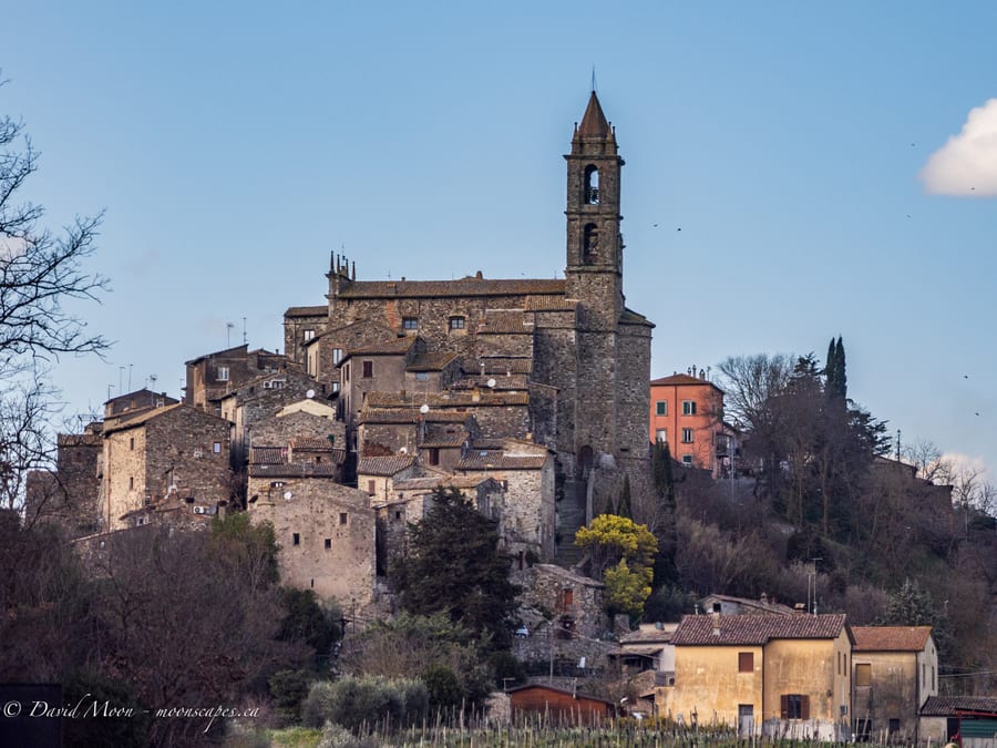 Hilltop Village near Baschi