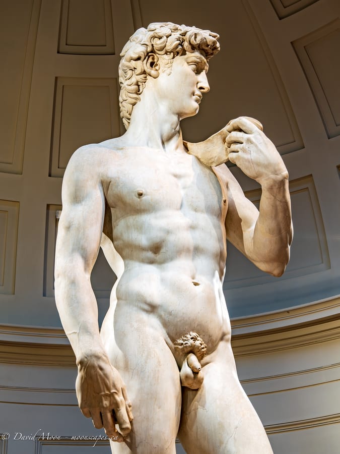 Michelangelo's David in Florence