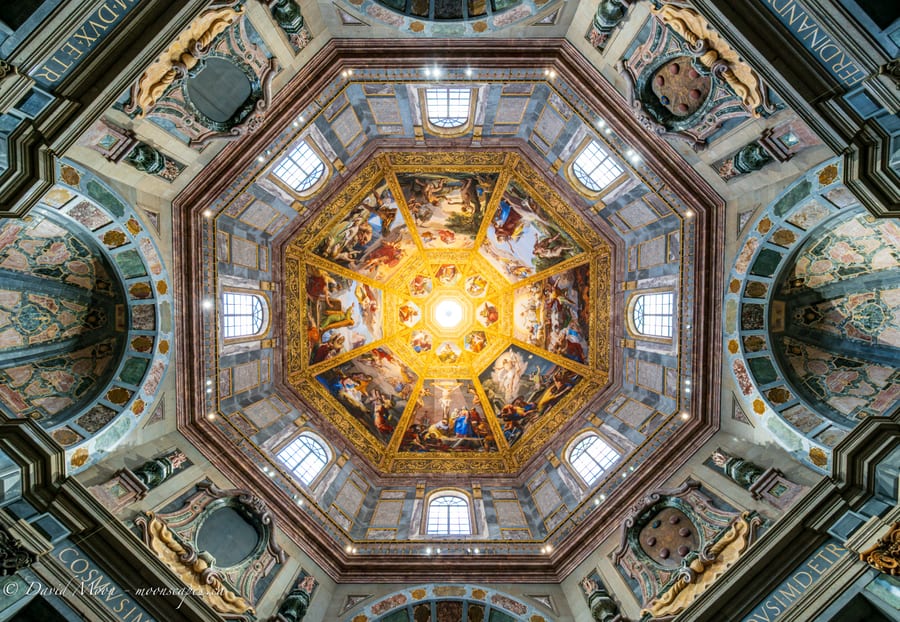 Frescoed Dome of the Chapel of the Princes