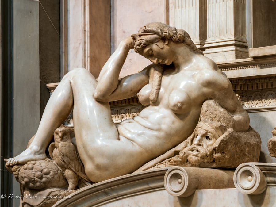 Michelangelo's Night in the Medici Chapels