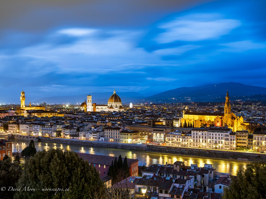 Florence Skyline and the Arno