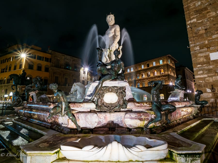 Neptune Fountain in Piazza della Signoria