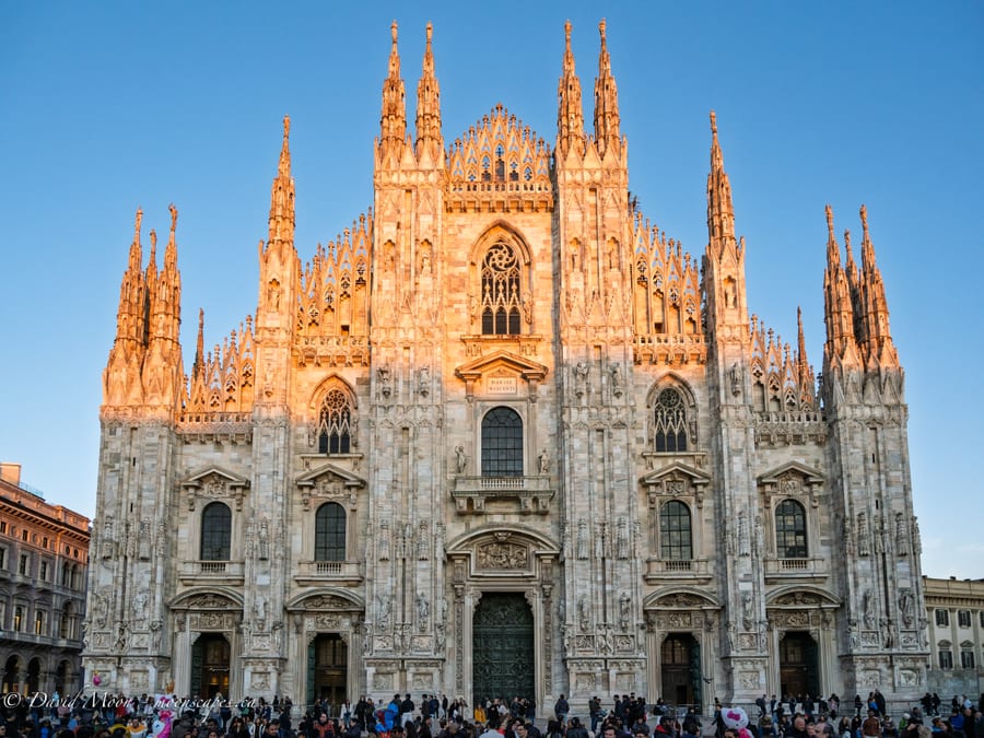 Duomo di Milano in Golden Light