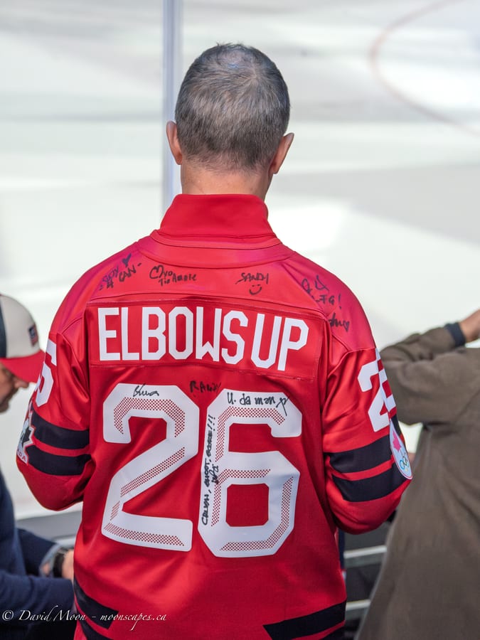 Canada Fan at the Olympic Hockey Final