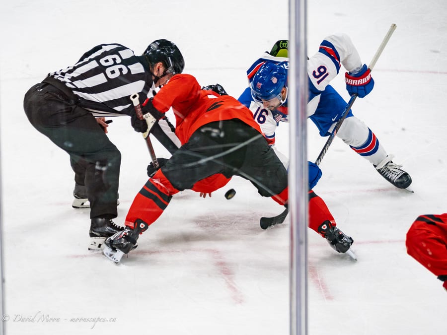 Gold Medal Hockey Faceoff