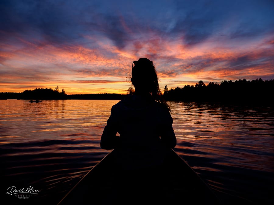 Sunset Canoe Ride